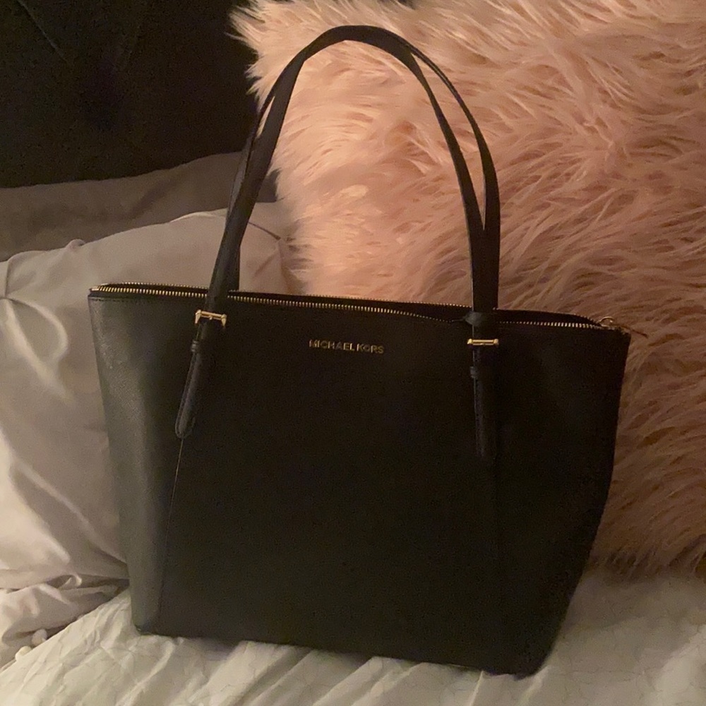 Michael Kors black shoulder bag